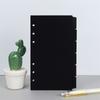 Paper A5 A6 A7 Black Loose-leaf Divider Index Divider Binder Index Separator Notebook Paper Divider