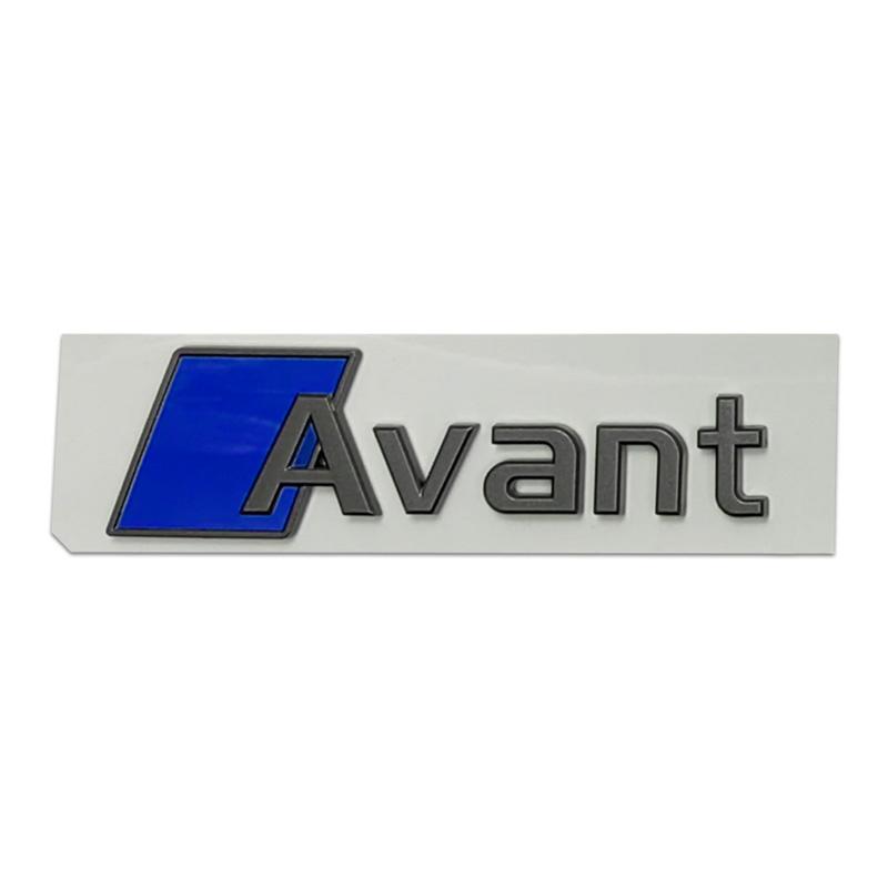 ABS Rear Trunk Emblem Logo Badge for 4EIY Avant A7 A8 Q5 Q3 A3 A4 A5 A6 Q7 Q8 TT R8 Car Styling Stickers Decal Refitting Decor