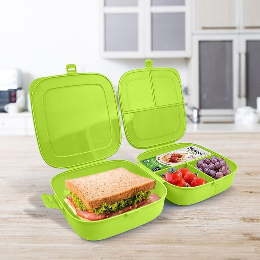 Green 2-Tier Lunchbox 2x700ml
