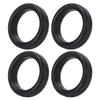 4Pcs 2inch O Ring BR554 Exhaust Hanger Black Noise Reduction Long Lasting Exhaust Hanger O Ring for Vehicles