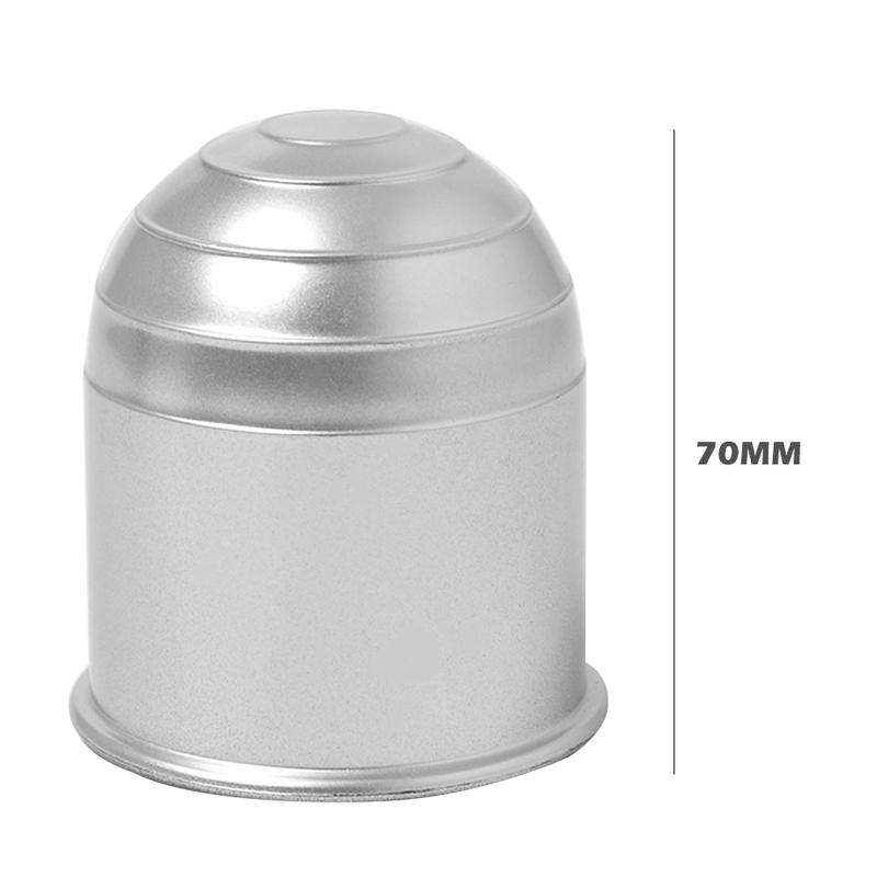 Universal 50mm Auto Vehicle Tow Bar Ball Cap Cover Hitch Trailer Towball Protect