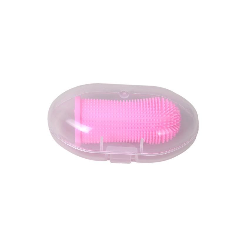 Silicone Pet 360° Finger Toothbrush for Dogs and Cats