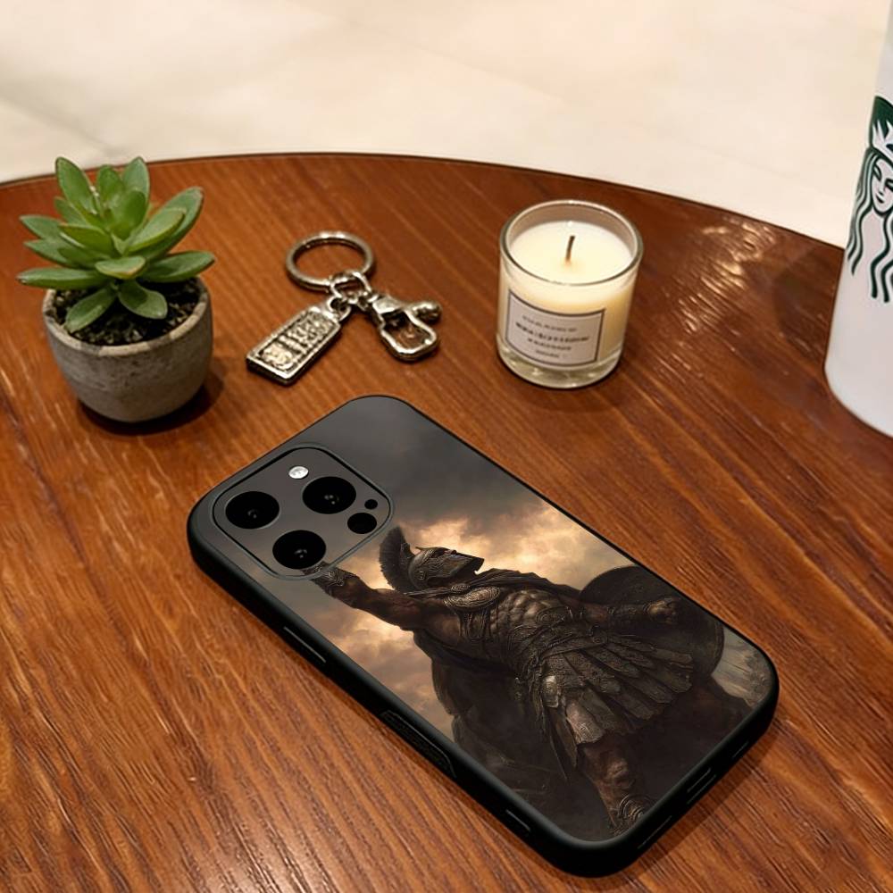 Ancient Sparta Phone Case Silicone Soft For IPhone 17 16 15 14 13 12 11 X XR Plus Pro Max Plus