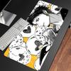 Black And White Mouse Pad Big Size Anime Desk Mat Gamer NonSlip Keyboard Pad OOne PPiece Law Computer Mousepad Gaming Carpet