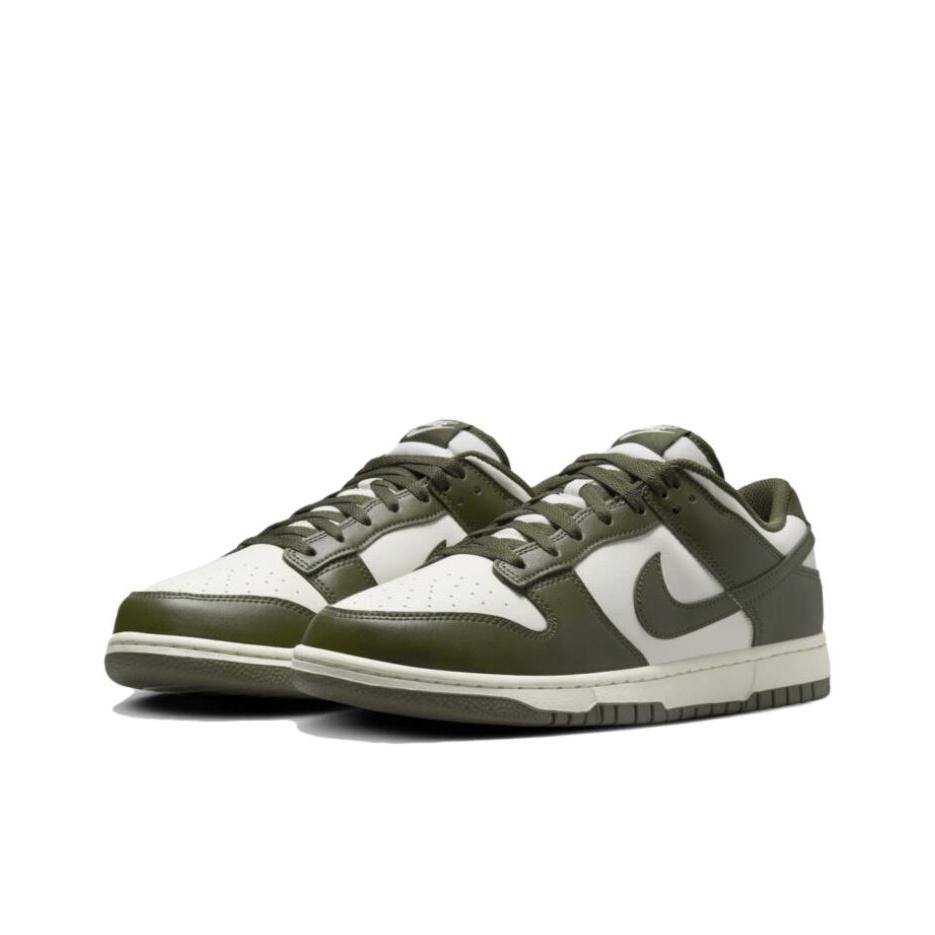 Nike Dunk Low Cargo Khaki Unisex Sneakers Green Pale-Ivory HF5441-102