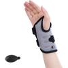 Thumb Hole Inflatable Wrist Support Adjustable Wrist Splint Carpal Tunnel Brace  Sports Fitness