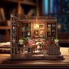 Наборы для сборки деревянных миниатюрных домиков Сделай сам 3D-пазл Комната Домик Кукольные домики С мебелью Casa Кукольные домики В подарок друзьям на день рождения