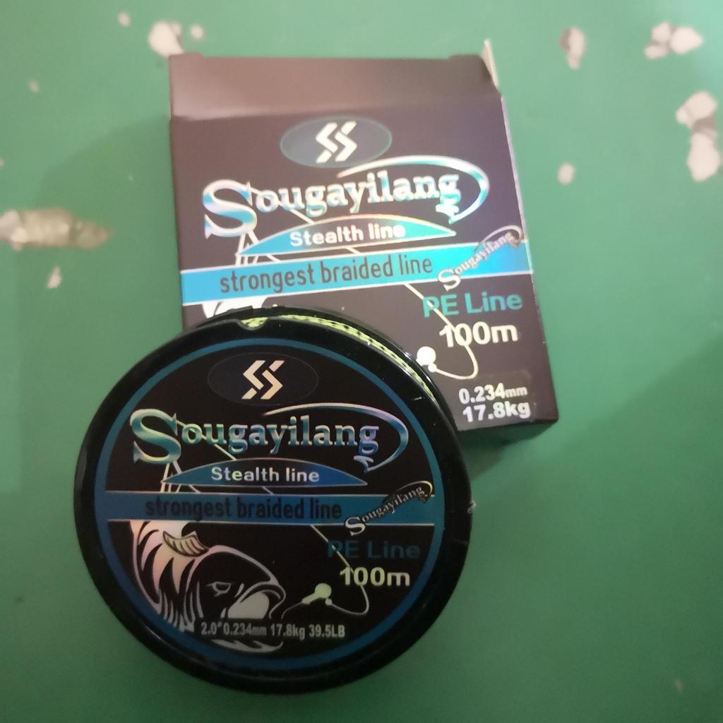 Плетеная леска 100 м, высокое качество, 4 стойки, 12-40 фунтов, гладкая плетеная монофильная леска