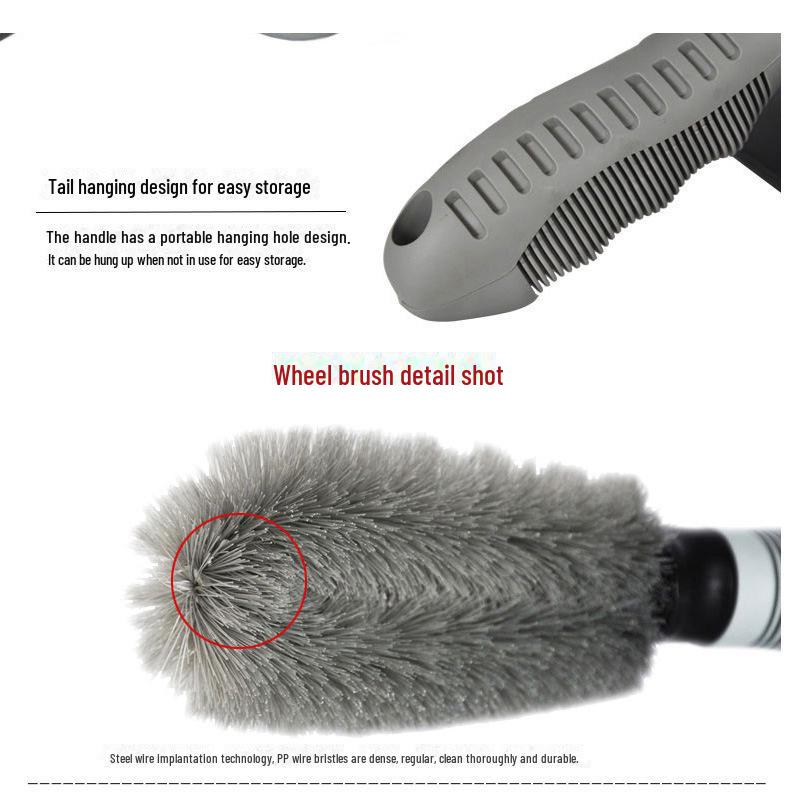 Автомойка, щетка для чистки шин и дисков