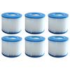 Type VI Hot Tub Filter Replacement Swimming Pool Filters for Bestway Flowclear Filter Cartridge Soft Rubber SPA Filter for Intex