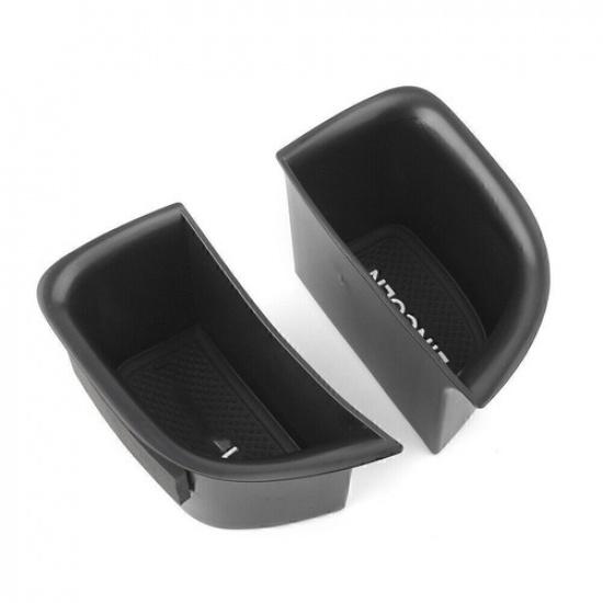 2Pcs Fit Continental 2017-2018 Car Front Door Handle Armrest Storage Box