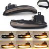 LED Dynamic Turn Signal Rearview Mirror Light for 2016-2019 Toyota RAV4