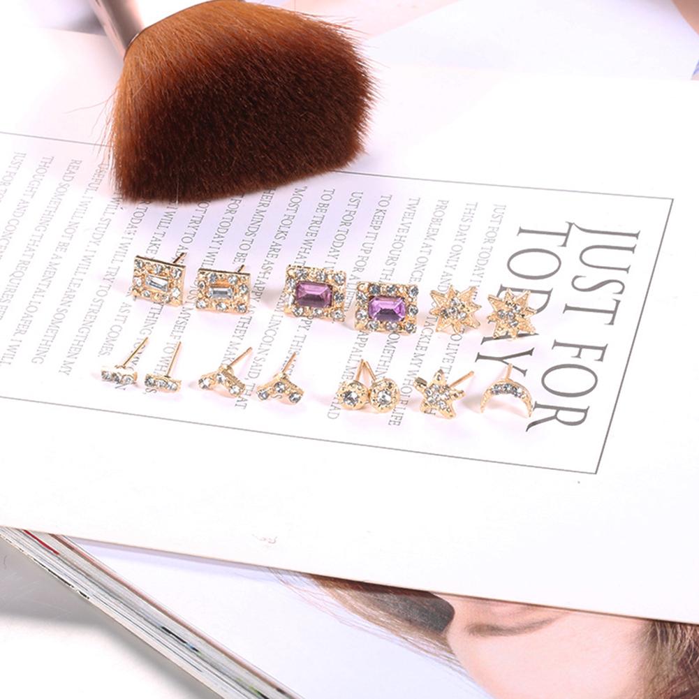 Bluelans ювелирные изделия серьги-гвоздики семь пар