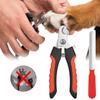 Кусачки для ногтей у собак Профессиональные кусачки и триммеры для ногтей у домашних животных Кусачки для ногтей у домашних собак и кошек Точилка для ногтей у собак с защитным кожухом