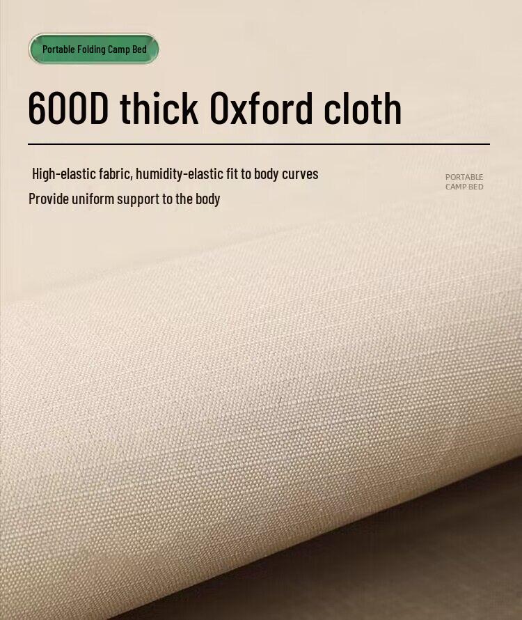 Портативная складная алюминиевая походная раскладушка для использования на улице, на пляже или в военных целях