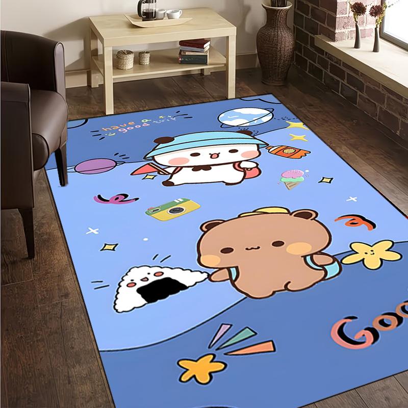 1PC Bobo Dudu Carpet Floor mat, Anti-slip mat Chair rug For livingroom,Bedroom, doormat home decor Gift Christmas Gifts