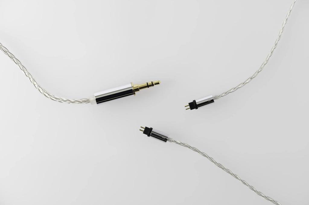 Final A5000 Japanese Audio Brand Dynamic DU IEM Type Plug - Soft, High-Purity Silver-Plated Cable, High-Precision f-CORE Driver, Earphones, 2-Pin