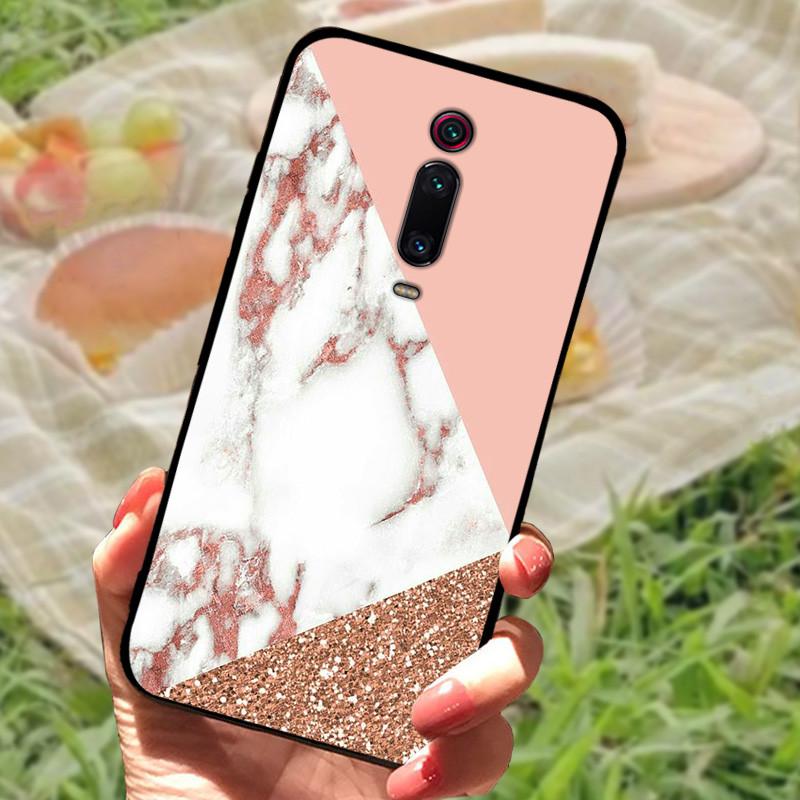 Для Xiaomi Mi 9T / Mi9T Pro Чехол Защитный 9 T 9T Силиконовый Мягкий Мраморный Черный Бампер Funda Coque для Xiaomi Redmi K20 Pro Защитный