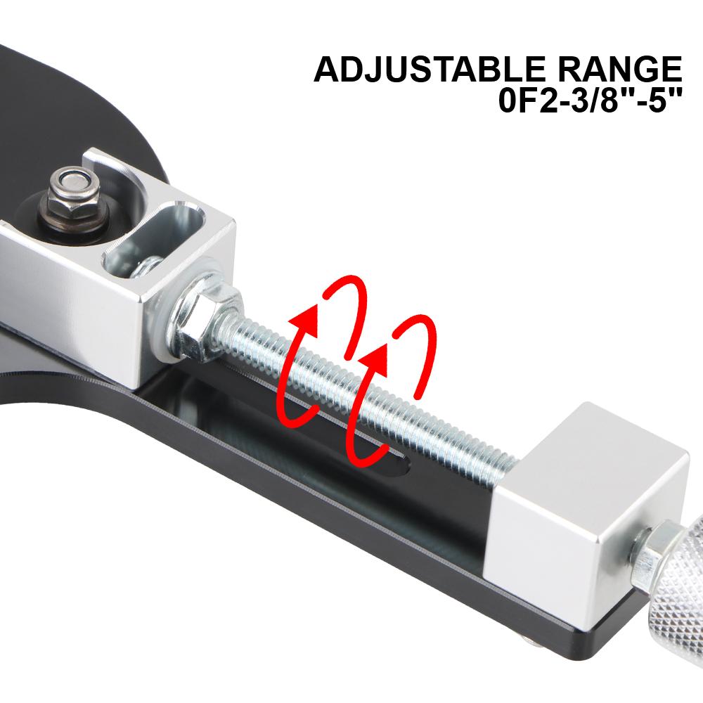1PC Replace 77750 Oil Filter Cutter Tool Auto Cutting Car Accessories Fit For Range 2-3/8" - 5" Adjustable Black Aluminum