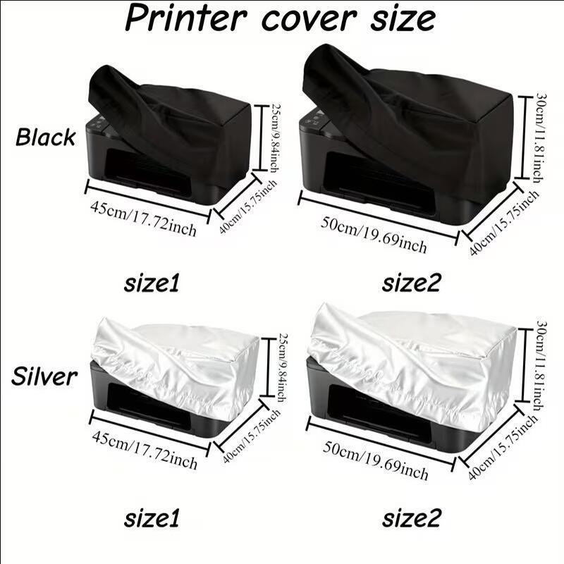 Minimalist Elastic Printer Dust Cover Universal Water Resistant Anti-Dust Protector Washable Cover for Most Copier Laser Inkjet Printer Office Home