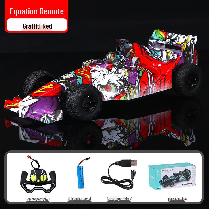 Kids' RC Formula Drifting F1 Car - Electric 4WD Racing Toy
