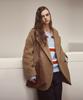 OPENDOORSTUDIO Over-Fit Half Two Button Jacket Beige