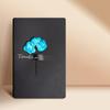 Advanced appearance three-dimensional dried flower greeting card birthday small card, folded blank handwritten greeting card for children and students