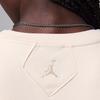 Jordan Flight Essentials Fashion Simple флисовые теплые детские топы с круглым вырезом Ice-Pomegranate HQ8252-838