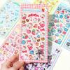 Весь 8 Стилей 3D Наклейки Sanrio Аниме Sanrio Куроми Хелло Китти Хангидон Синнаморолл Декоративные Наклейки Дата Рождения Подарок