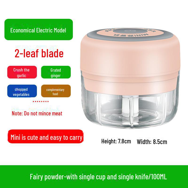 Многофункциональная электрическая чесночница и давилка для домашнего использования