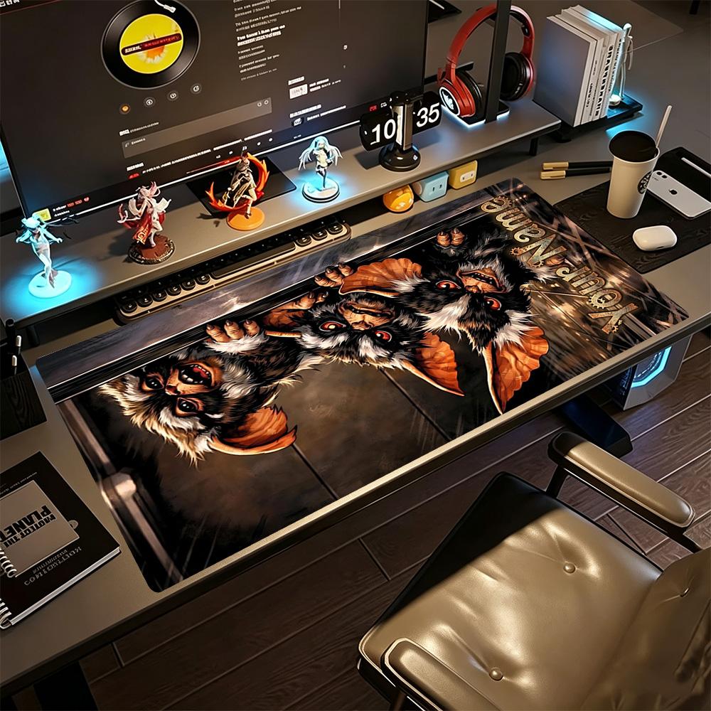 Gremlins Customize Your Name Mouse Pad Gaming Laptop Mouse Pad Office Mouse Mats Non-Slip Rubber Base Perfect Gift for Gamers And Professionals