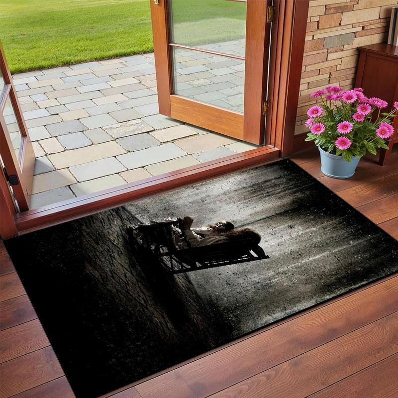 Crystal Velvet Rug Soft Non Slip Indoor Floor Mat Home DecorThe Conjuring Annabelle