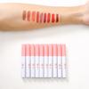 Matte Non-Stick Lip Gloss Set: 10-Piece Velvet Liquid Lipstick for European & American Makeup