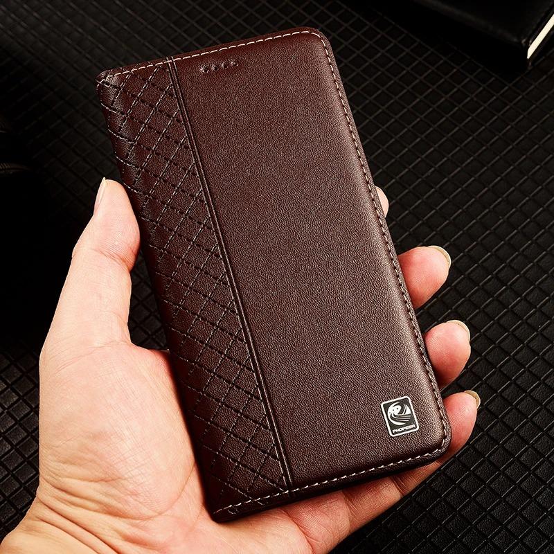 Nappa Genuine Leather Case for Tecno POVA 2 3 4 5 6 Pro Neo 2 3 Pro Phantom X2 Pro Magnetic Flip Cover Wallet Phone Cases