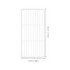 Chest Freezer Organizer Metal Wire Partition Container Storage Basket Efficient Organization Fresh Accessible Shelf Organizer