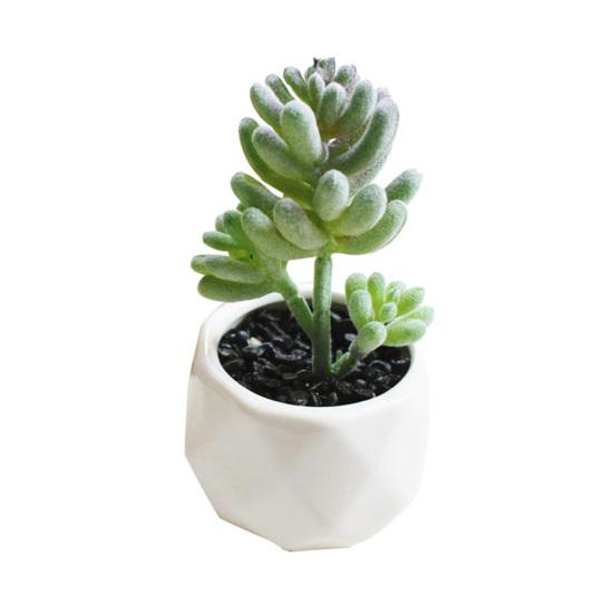 1шт искусственный цветок суккулентное растение бонсай DIY сад офис домашний декор партии