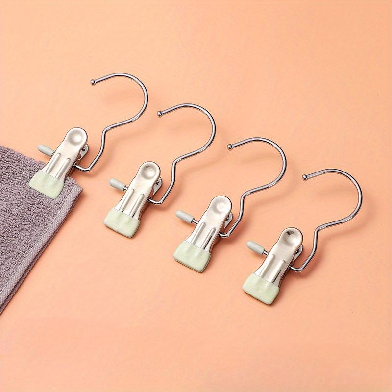Многофункциональный зажим, Бесследный зажим для шляпы, Крючок для сушки одежды, Ветрозащитный зажим для шляпы с крючком, Прищепка, Универсальный зажим