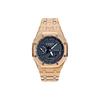 Casio Мужские часы с двойным дисплеем (жидкокристаллический/аналоговый) Серия Черные часы GA-2100-7A-