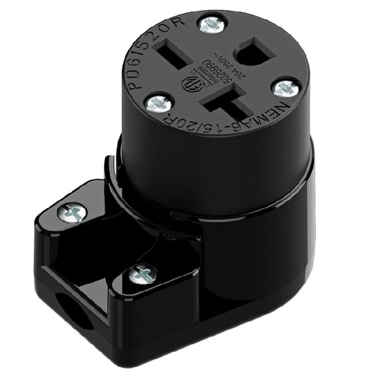 Нейлоновая электрическая розетка NEMA 6 15R 20R, 250 В, 15 А, 20 А, для мощных устройств