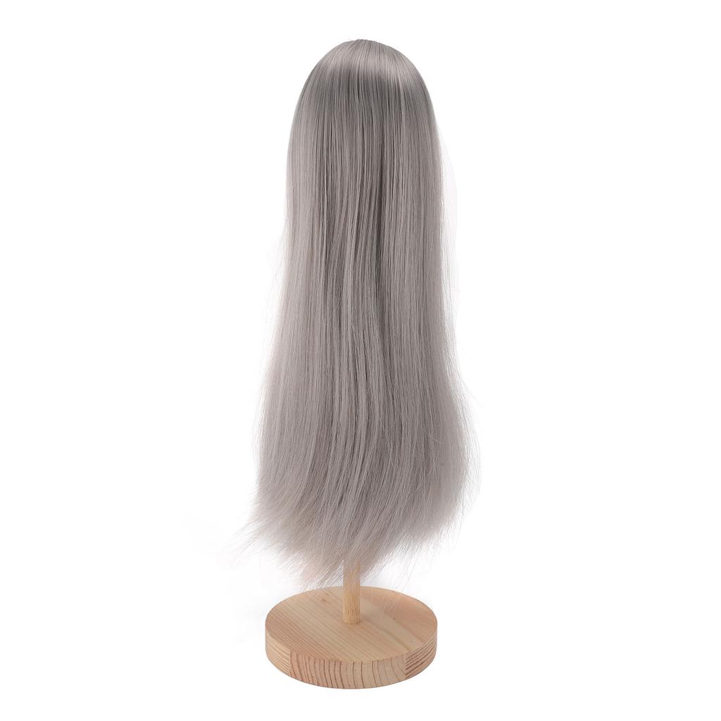 1 4 Doll Wig for 7 To 8in Doll Soft High Temperature Silk DIY Styling Ball Jointed Doll Long Straight Wig for