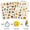 100 Stickers for Retro Stickers European and American Nostalgic Retro Objects Literary Patterns Stickers Stickers 4 Pictures