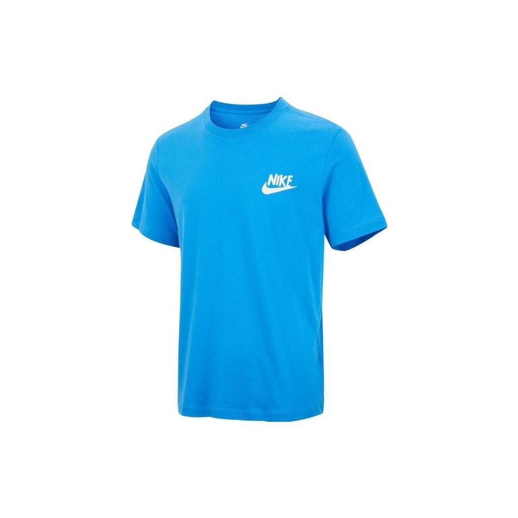 Nike Футболка с логотипом и круглым вырезом, коротким рукавом, в стиле ретро, спортивная, мужская, футболки DR7810-435