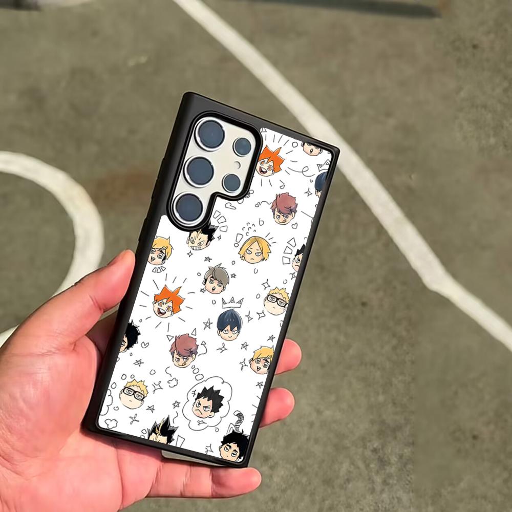 Крутое аниме H-Haikyu!! Чехол для телефона SAMSUNG Galaxy S26 S25 S24 S23 S22 S21 S20 FE Plus Ultra