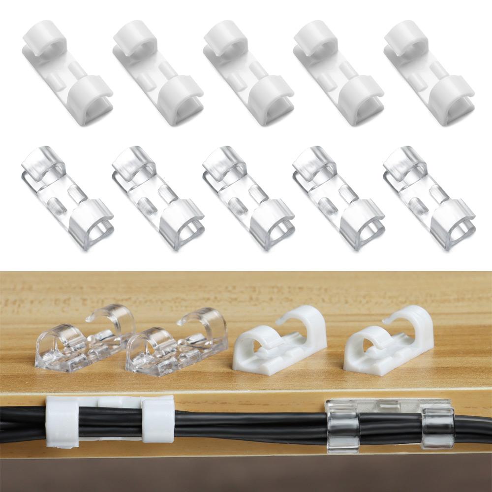 20 шт. новые держатели для кабелей для дома, стеллажи для хранения, электрические линии, клеевые клеи для подбора