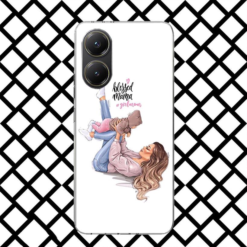 Baby Mom Girls Phone Case for Xiaomi Poco F7 Ultra X7 X6 X5 Pro X4 Gt M8 M7 Redmi 15 15C 13 13C 12 12C Soft Cover Fundas Poco F7