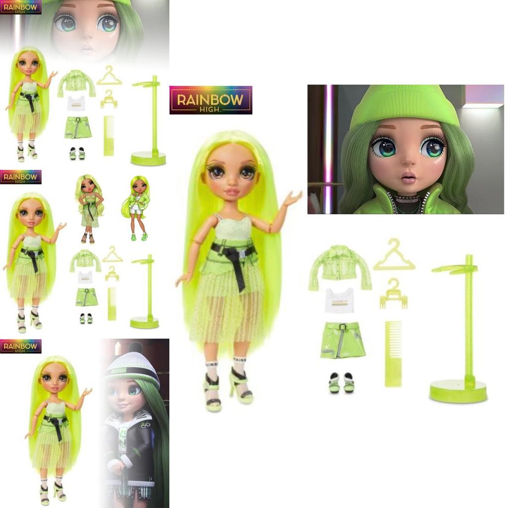 Набор модной куклы Rainbow High для девочек, игрушка-переодевание принцессы со сменными нарядами, реалистичная кукла