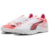Puma Кроссовки Unisex Ultra 5 Match TT Бело-Черные Светящиеся Красные 108351-01
