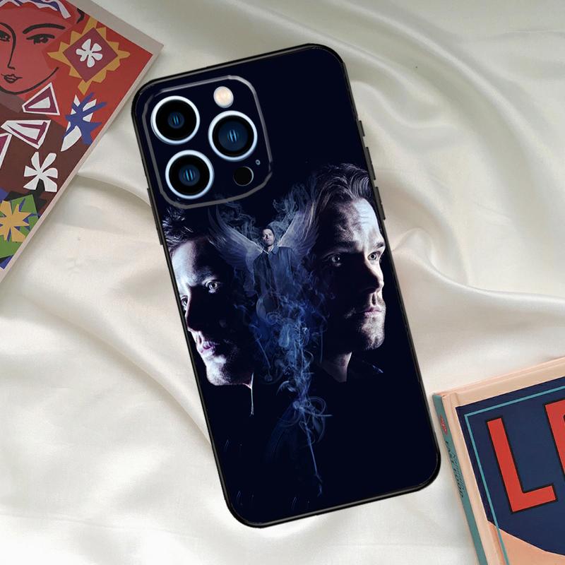 Supernatural TV Show Phone Case For iPhone 17 16 15 13 12 11 14 Pro Max 16 Plus 12 13 Mini 16e 17 Air Funda Cover
