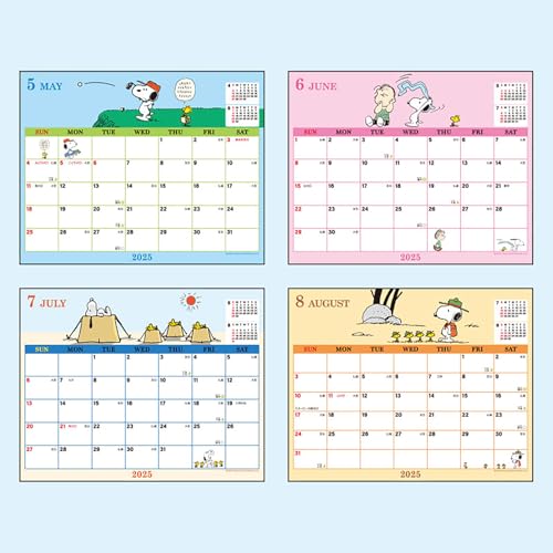 Календарь Sanrio Sheet 2025 Snoopy настольный 451479