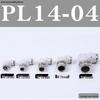 Быстроразъемное соединение для пневматической трубки: PL8-02, 4-M5, 6-01, 10-03, 12-04 Резьбовой угольник